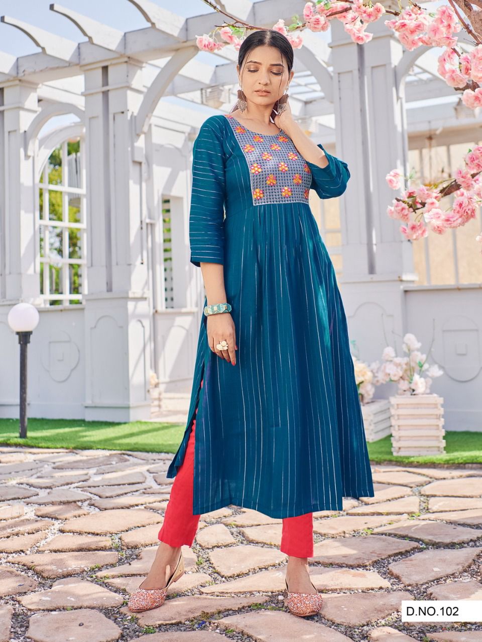 Golden Dairies 2 Festive Wear Embroidery Latest Designer Kurti Collection